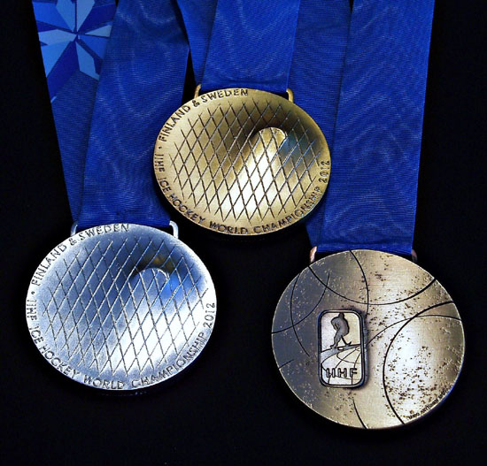 Kiekkomitalit 2012